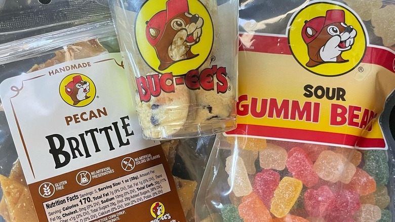 Buc-ee's gummy candy and other treats