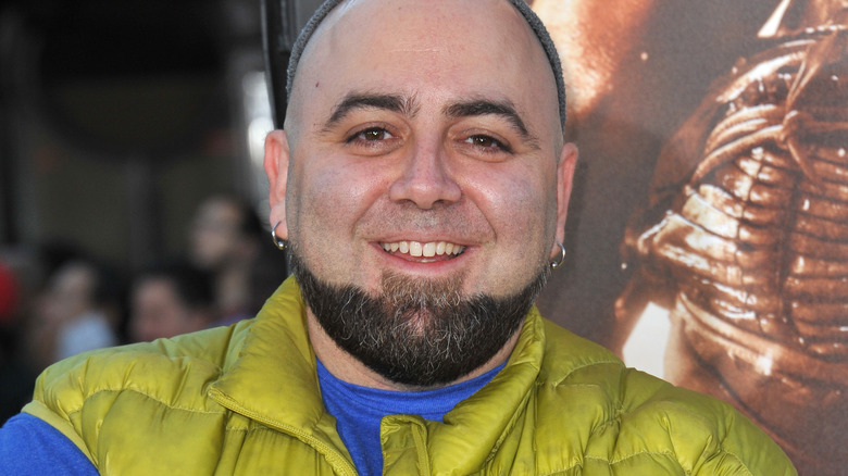 Duff Goldman sporting earrings