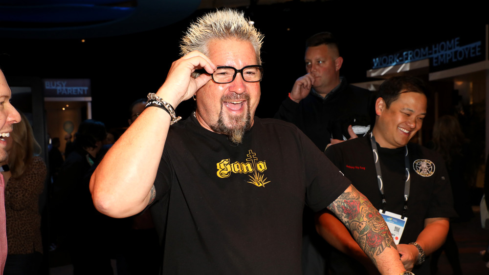 Celebrity chef Guy Fieri in a candid photo