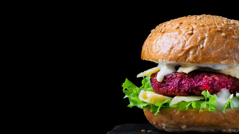 Beet burger