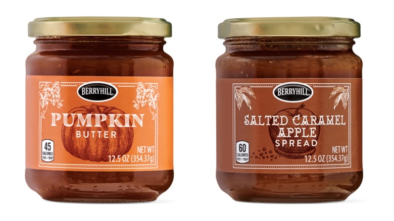 Aldi pumpkin and apple spread 