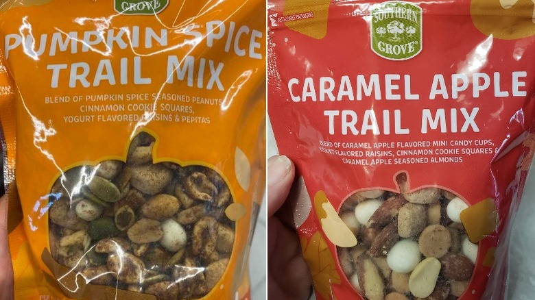 Aldi fall trail mixes