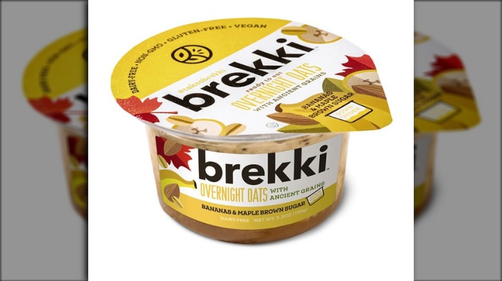 Flavored Brekki overnight oats