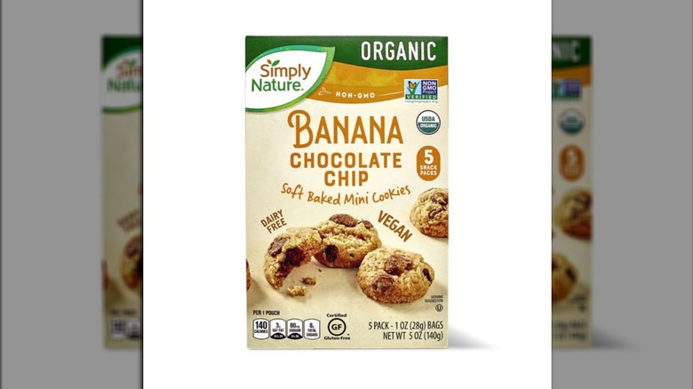 Simply Nature Banana Chocolate Chip Mini Cookies