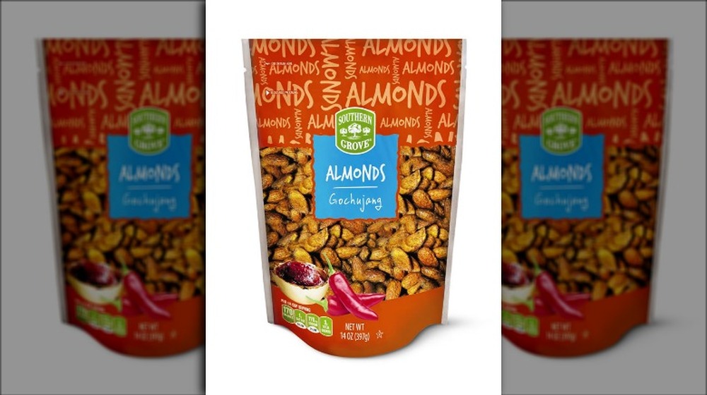 Southern Grove Gochujang almond package