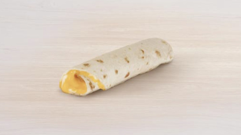 Cheesy roll-up from Taco Bell