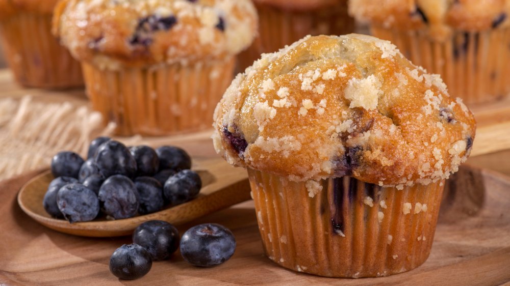 blueberry muffins