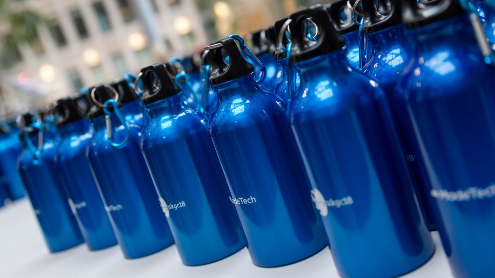 Reusable water bottles