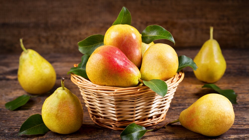 worst fruits Pears