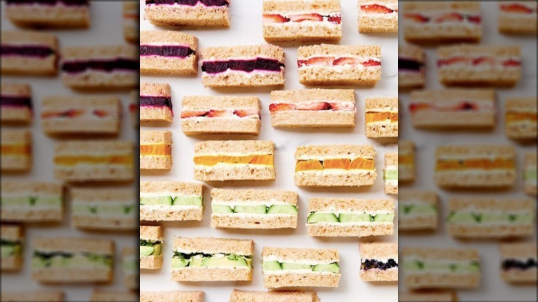 Martha Stewart's tea sandwiches