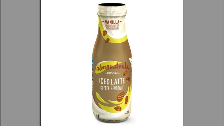 Aldi's almond milk vanilla latte