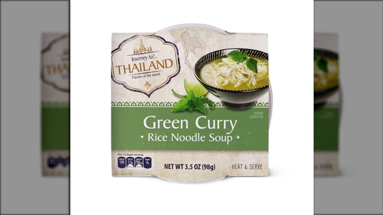 Aldi green curry noodle bowl