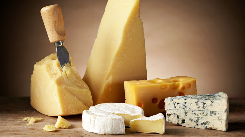 selection of cheese