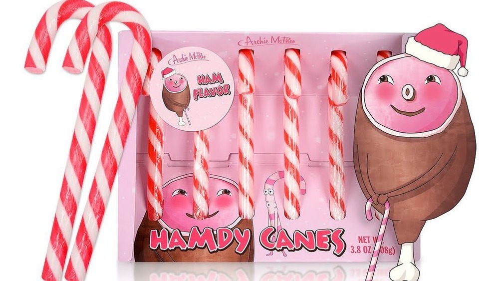 These Bizarre Food Flavored Candy Canes Are Turning Heads 