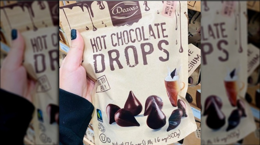 hot chocolate drops from Costco