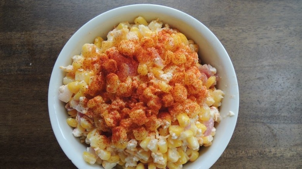 Mexican street corn salad