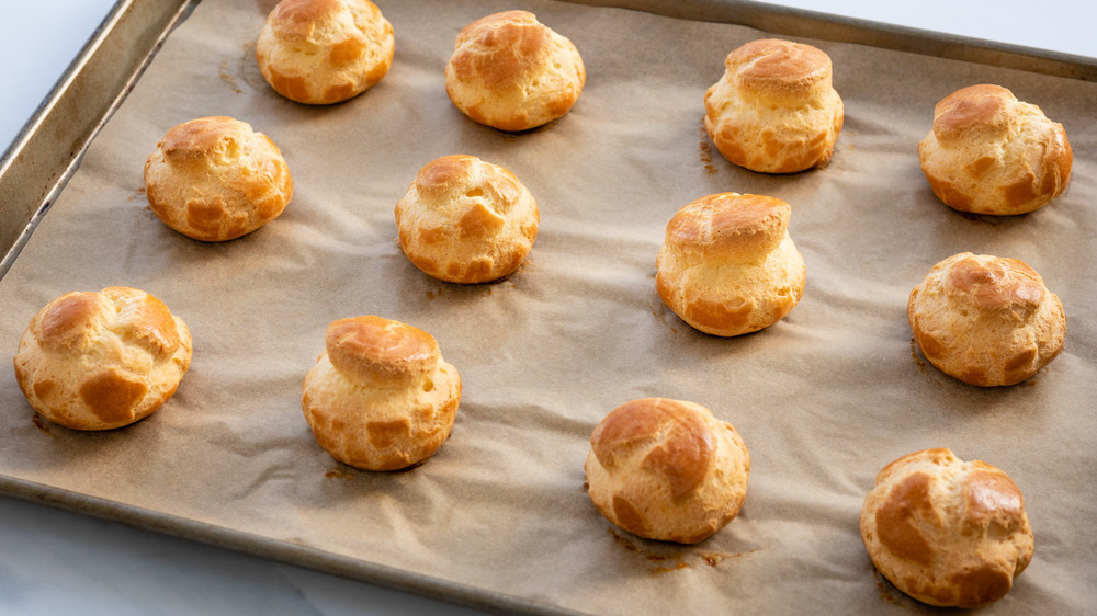 cream puffs rising