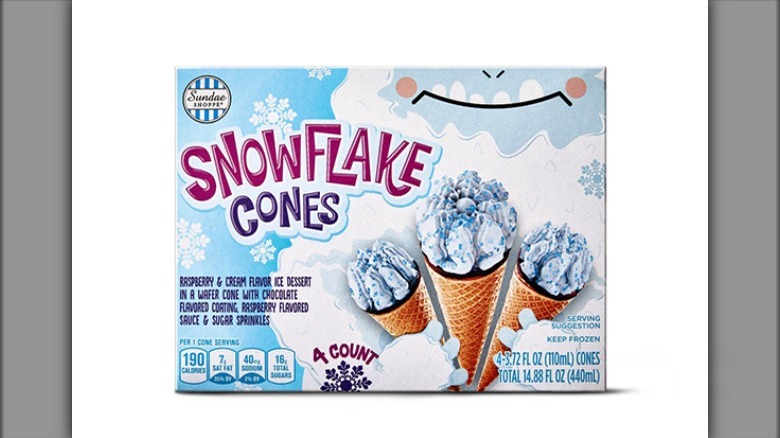 Sundae Shoppe Snowflake Cones