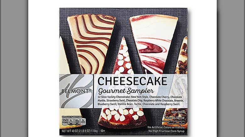 Belmont 12 Slice Sampler Cheesecake