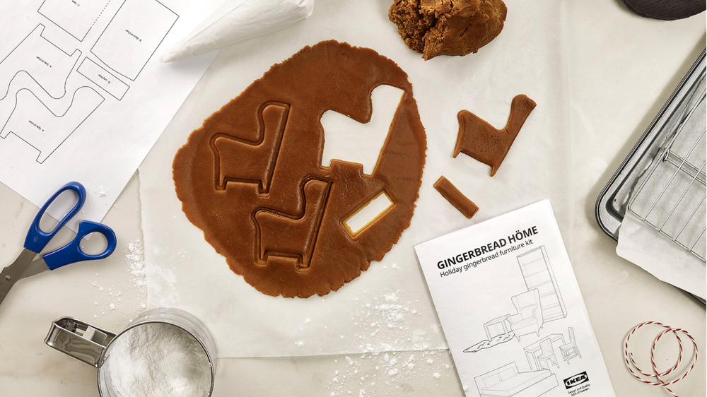 IKEA gingerbread armchair plans