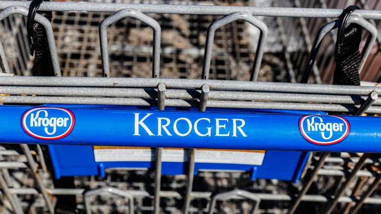 Kroger shopping cart