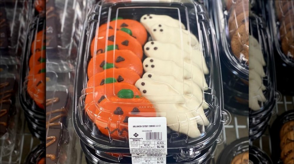 Sam's Club Halloween themed cookies