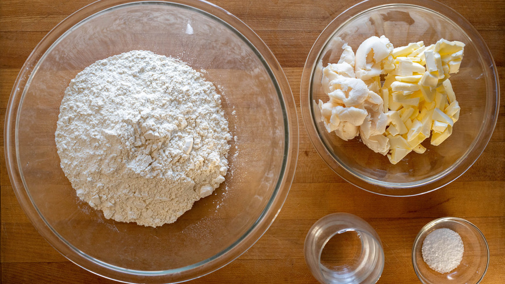 Ingredients for pasties