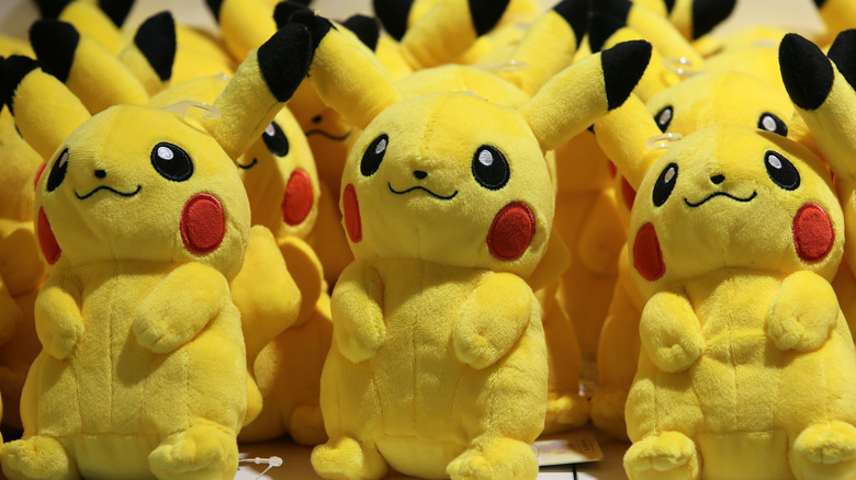 Pikachu plush toys