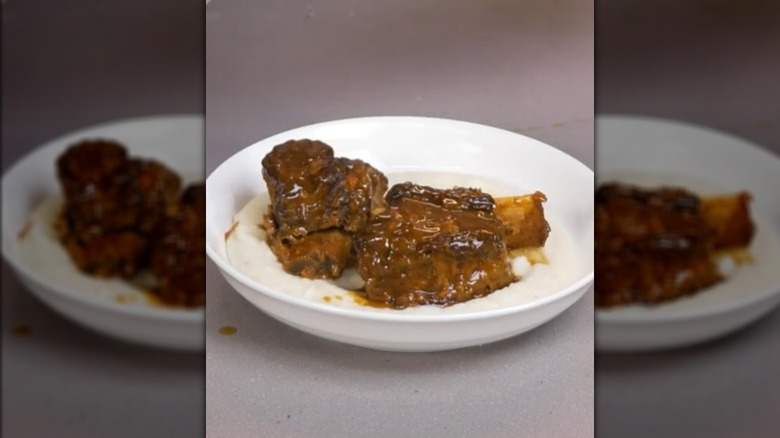 Pumpkin spice short ribs