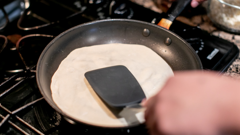 how to cook flour tortillas for quesadillas with homemade flour tortillas