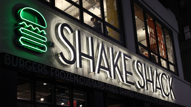 Shake Shack exterior and sign