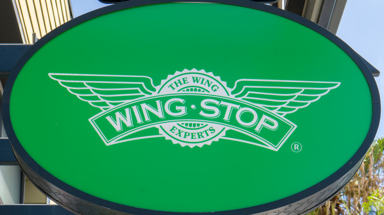 Wingstop exterior sign