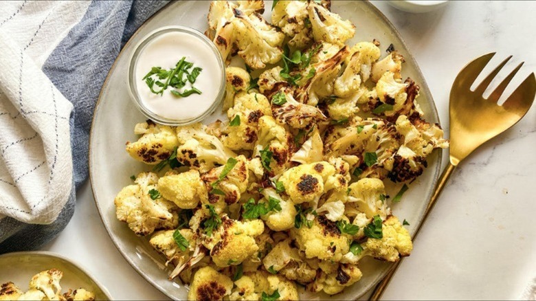 Roasted cauliflower