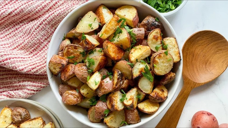 Roasted red potatoes