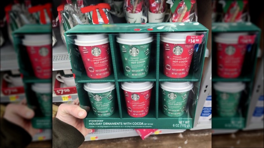 These Starbucks Ornaments Are Literally Filled With Hot Chocolate