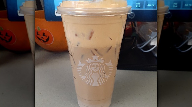 Starbucks Candy Corn Cold Brew