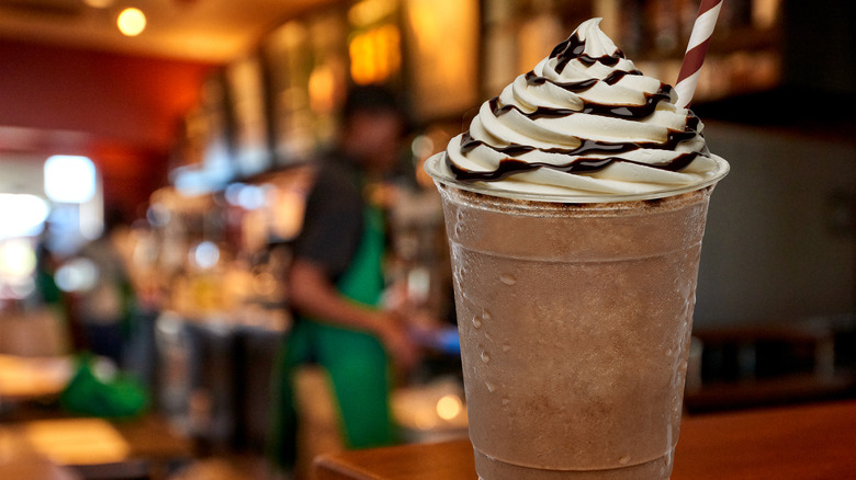 Coffee shop Frappuccino