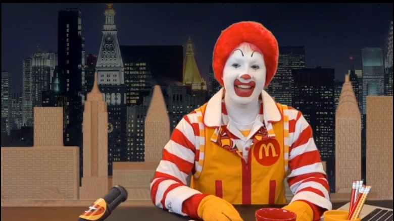 Ronald McDonald talk show