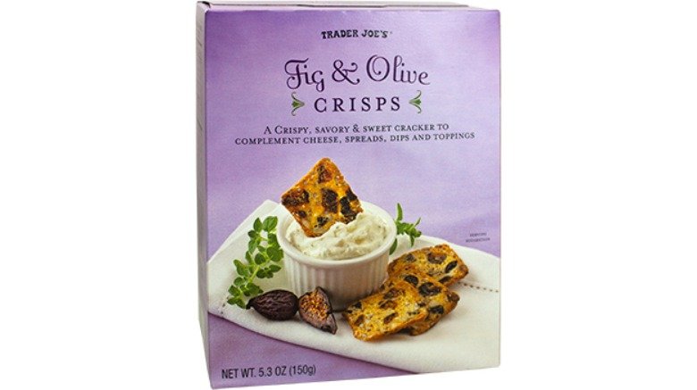 Trader Joe's Fig and Olive Crisps