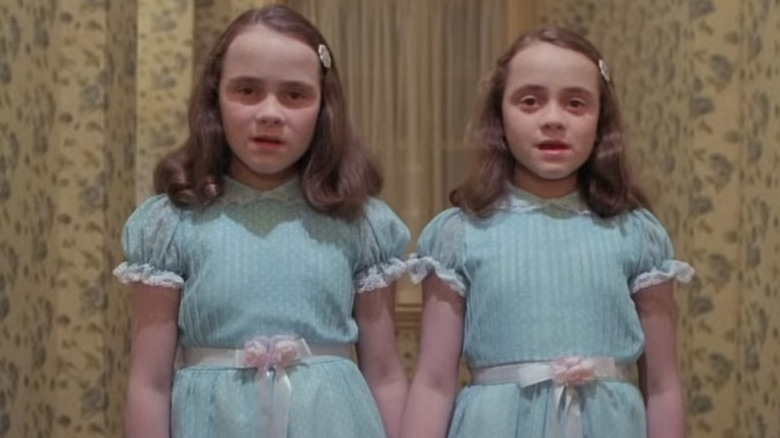 Iconic ghost twins from The Shining