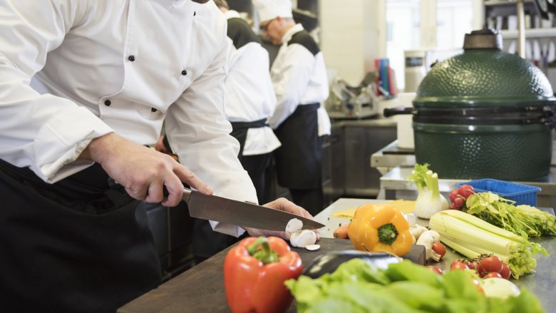 chef prepping