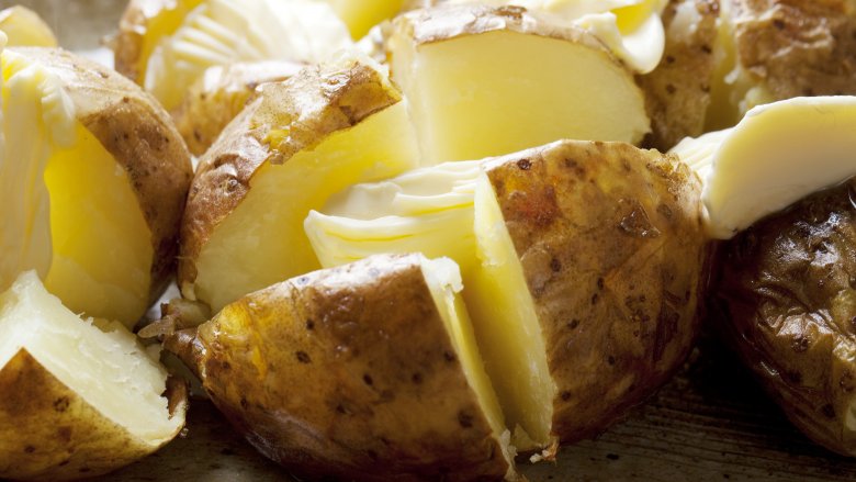 Baked potatoes