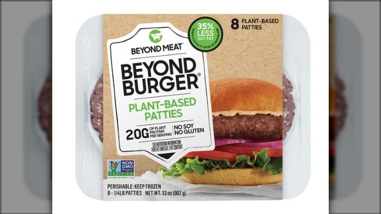 Beyond Burger package of 8 patties