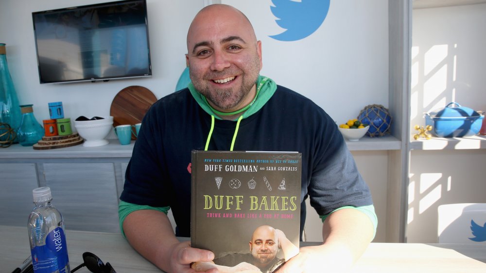 Duff Goldman with his second book 