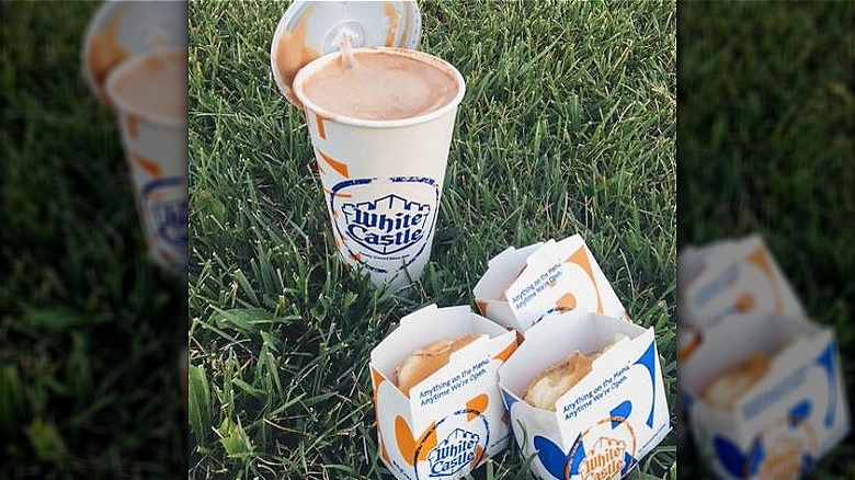 milkshakes and sliders from White Castle