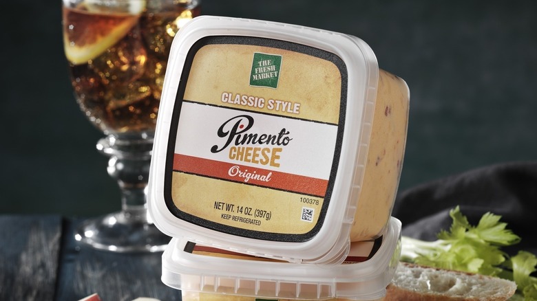 Pimento cheese container