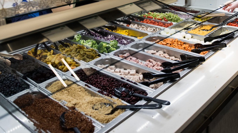 Whole Foods salad bar 