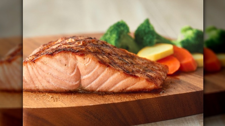 cooked salmon outback steakhouse