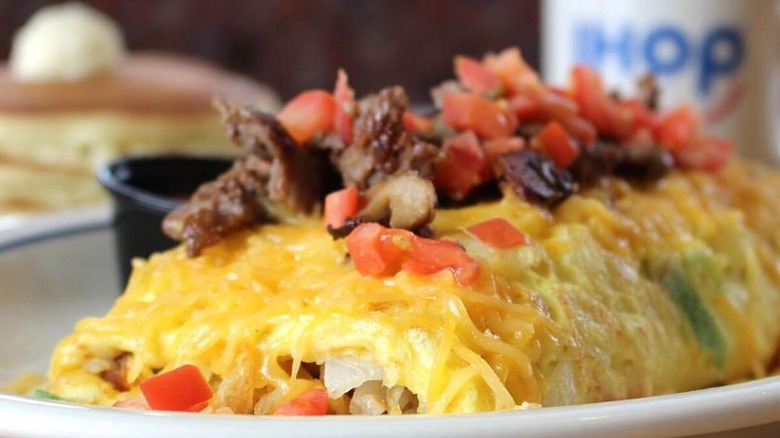 omelet cheese tomatoes steak IHOP