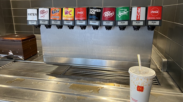 McDonald's soda fountain